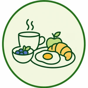 Symbol: Frühstück