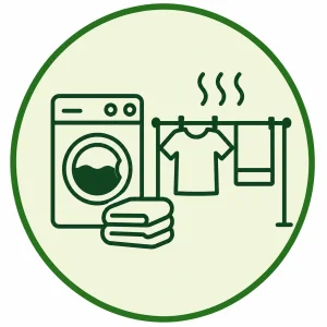 Symbol: Wäschepflege